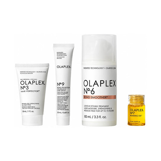 Olaplex Smooth Your Style Hair Kit – No.3 30ml + No.9 20ml + No.6 100ml + No.7 7.5ml | Styling & Care Set