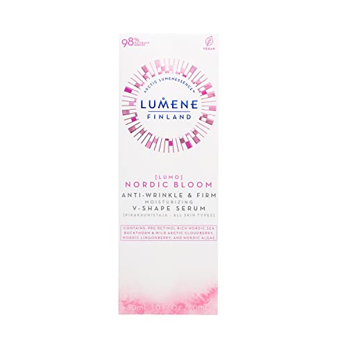 Lumene ルメネ ビーガン エイジングケア Vセラム 全肌 30ml Lumo - Nordic Bloom - Moisturizing V-Shape Serum 30ml - Vegan