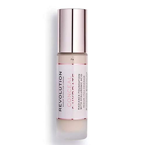 MAKEUP REVOLUTION (メイクアップ レボリューション) Conceal and Hydrate 保湿ファンデーション - Medium - F4-23ml