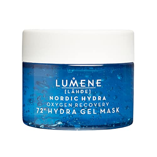 Lumene ルメネ ビーガン 72H 酸素補給 ジェルマスク 全肌 150ml LÄHDE Nordic Hydra - Oxygen Recovery - 72H Hydra Gel Mask - All Skin Types - 150ml - Vegan