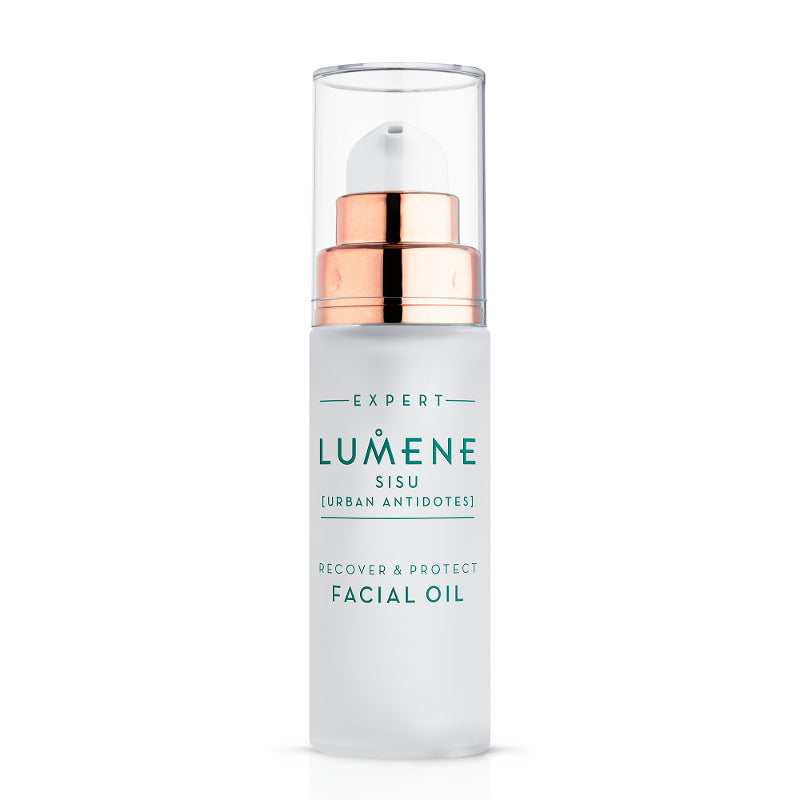 ルメネ フェーシャル オイル シス 保湿美容液  レカバー＆プロテクト 30ml (Lumene SISU Urban Antidotes Expert Recover & Protect Facial Oil 30ml)