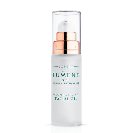 ルメネ フェーシャル オイル シス 保湿美容液  レカバー＆プロテクト 30ml (Lumene SISU Urban Antidotes Expert Recover & Protect Facial Oil 30ml)