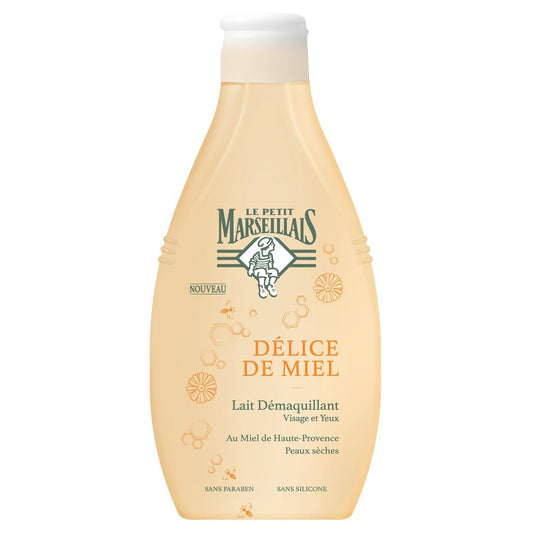 ル・プティ・マルセイユ デリス・ド・ミエル クレンジングミルク 250ml (Le Petit Marseillais Délice De miel Lait Démaquillante 250ml)