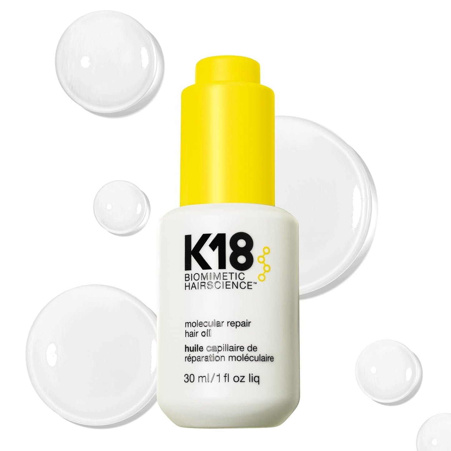 K18 ヘア オイル トリートメント 30ml Biomimetic Hairscience Molecular Repair Hair Oil