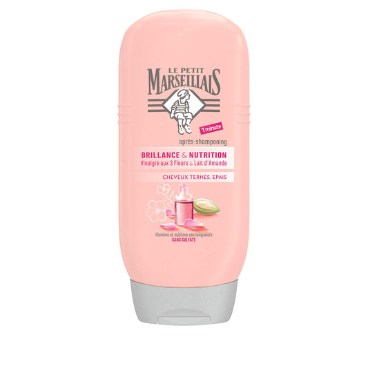 LPM ル プティ マルセイユ コンディショナー 200ml (Le Petit Marseillais - après-shampooing - 200ml) (ビネガーとアーモンドミルク)