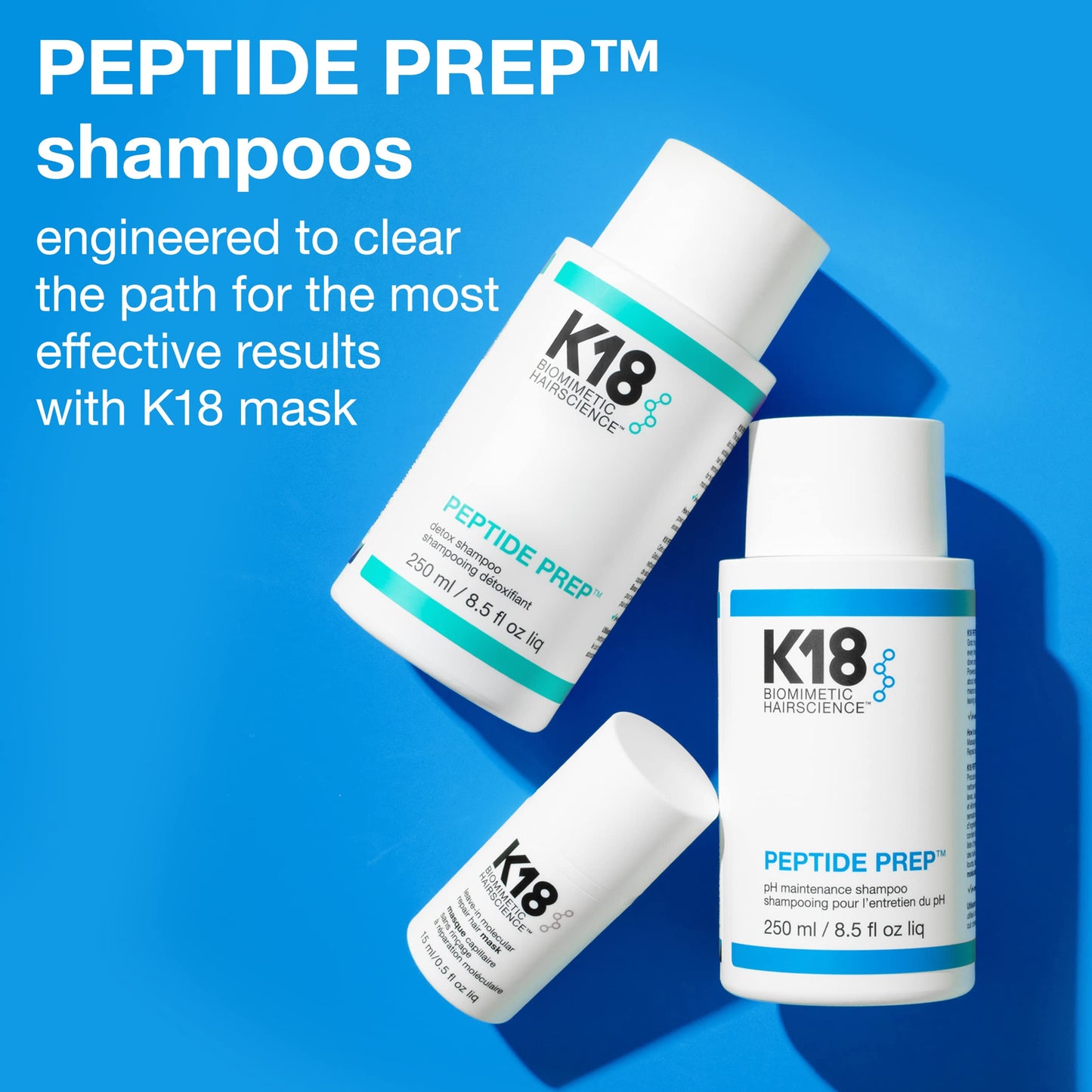 K18 シャンプー Peptide Prep Shampoo 250 ml