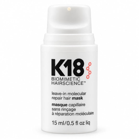 K18 リーブイン モレキュラーリペア ヘアマスク 15ml｜洗い流さないトリートメント