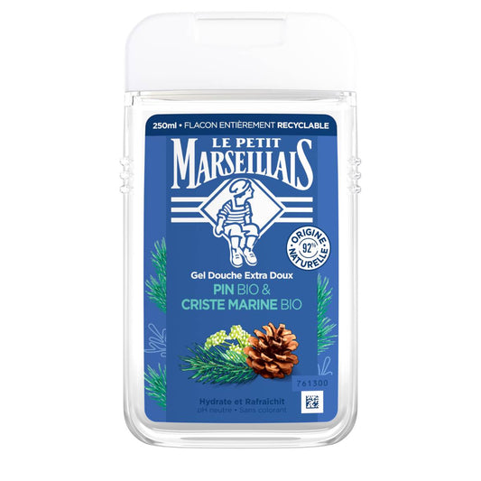 ル プティ マルセイユ Le Petit Marseillais シャワージェル (マツ と クリステマリン, 250 ml)