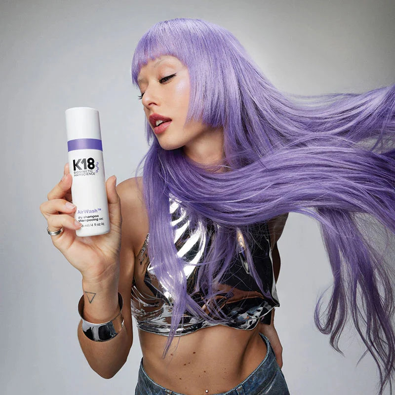 K18 AirWash™ Dry Shampoo 118ml – Non-Aerosol Spray