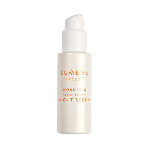 Lumene ルメネ ビーガン ナイト・セラム 美容液 全肌 30ml Valo - Nordic-C - Glow Renew - Night Serum 30ml - Vegan