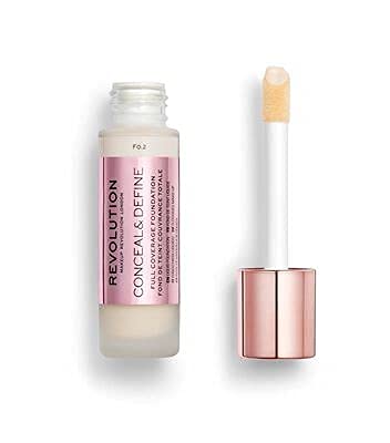 Makeup Revolution (メイクアップ レボリューション) Conceal & Define Foundation ファンデーション - F2-23ml