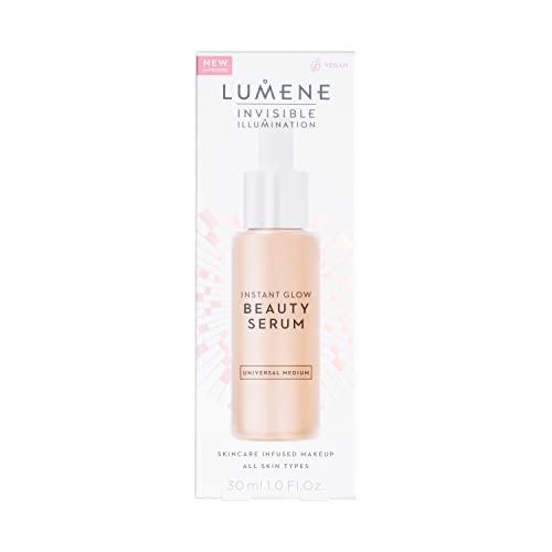 Lumene Invisible Illumination Instant Glow Beauty Serum, Medium 30 ml