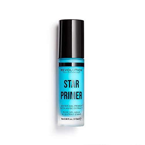 MAKEUP REVOLUTION (メイクアップ レボリューション) スター プライマー 27.5ml - STAR PRIMER Water Gel Primer with Anise Extract 27.5ml