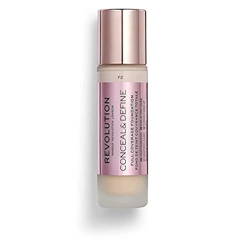 Makeup Revolution (メイクアップ レボリューション) Conceal & Define Foundation ファンデーション - F2-23ml