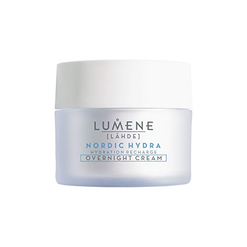 ルメネ ラヘデ ノルディック ハイドラ 再水和 ナイトケアクリーム 50ml (Lumene LÄHDE Nordic Hydra Hydration Recharge Overnight Cream 50ml)