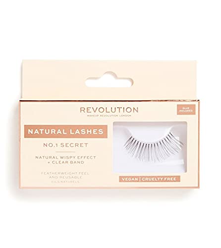 Makeup Revolution (メイクアップ レボリューション) Natural Lashes No.1 Secret ナチュラル つけまつげ