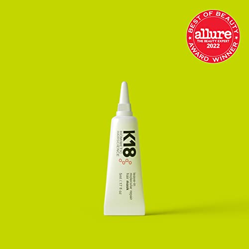 K18 Hair Leave-In Molecular Repair Hair Mask For Unisex 0.17 oz Masque