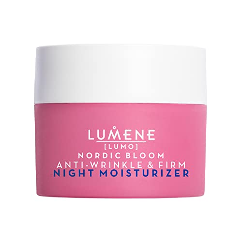 Lumene ルメネ ビーガン ナイト・クリーム 肌のハリ・弾力 50ml Lumo Nordic Bloom - Anti-Wrinkle & Firm - Night Moisturizer 50ml - Vegan