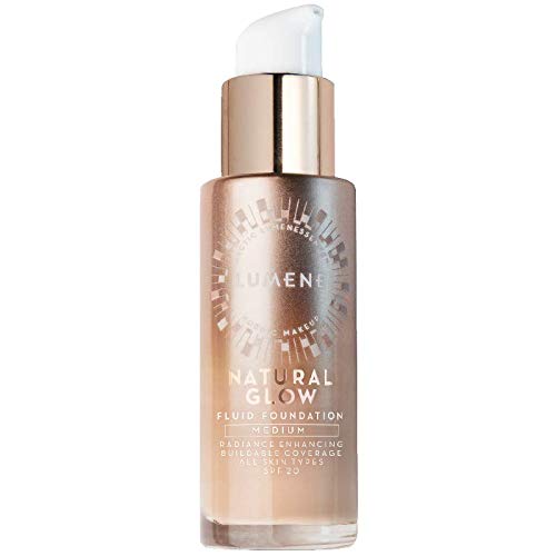 ルメネ ファンデーション ナチルル・グロー SPF20 ミーディアム 30ml (Lumene fluid foundation - Natural Glow - Medium - SPF20-30ml)