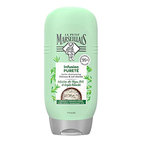 LPM ル プティ マルセイユ コンディショナー 200ml (Le Petit Marseillais - après-shampooing - 200ml) (タイムとホワイトクレイ)