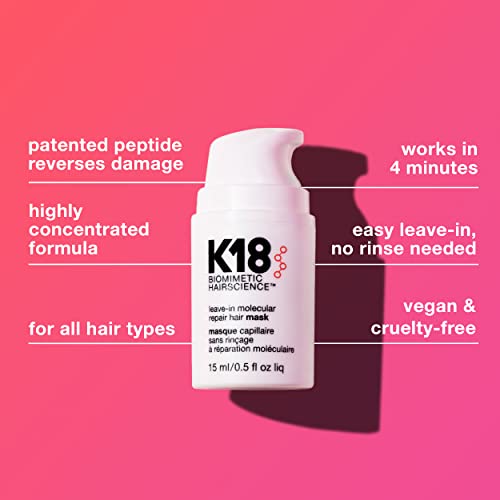 K18 ヘアマスク 洗い流さない 15ml Leave-in molecular repair hair mask 15ml