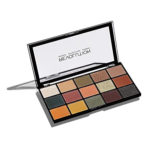 Makeup Revolution (メイクアップ レボリューション) Reloaded アイシャドウパレット 15色 (Reloaded Division Shadow Palette 16.5g 15 Shades)