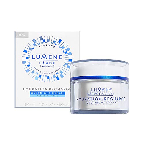 ルメネ ラヘデ ノルディック ハイドラ 再水和 ナイトケアクリーム 50ml (Lumene LÄHDE Nordic Hydra Hydration Recharge Overnight Cream 50ml)