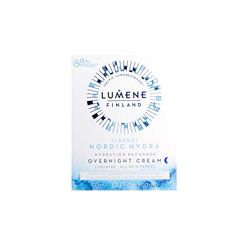 ルメネ ラヘデ ノルディック ハイドラ 再水和 ナイトケアクリーム 50ml (Lumene LÄHDE Nordic Hydra Hydration Recharge Overnight Cream 50ml)