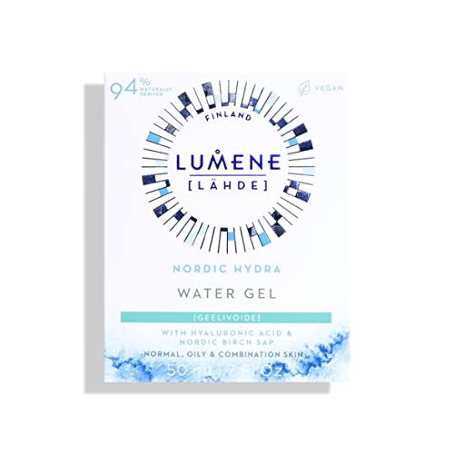 Lumene ルメネ ビーガン 24時間 ウォーター・ジェル フレッシュ・モイスチャー 普通肌・脂性肌 50ml LÄHDE Nordic Hydra - Fresh Moisture - 24H Water Gel - Normal to Oily Skin 50ml - Vegan