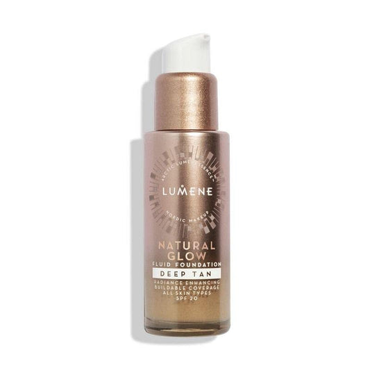 Lumene リキッド・ファンデーション ビーガン SPF20 ディープ・タン 全肌 30ml ナチュラル・グロー Fluid foundation - Natural Glow - Deep Tan - SPF20-30ml