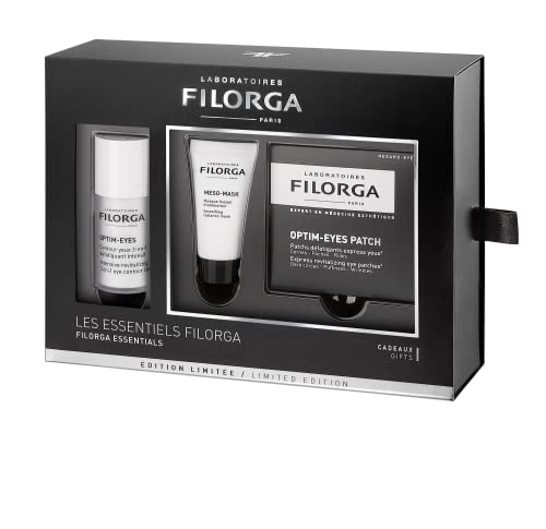 Filorga フィロルガ 期間限定 3点 ギフト Essentials Cadeaux - Limited Edition: Optim-Eyes 15ml + Meso Mask 15 ml + Optim-Eyes Patch x2