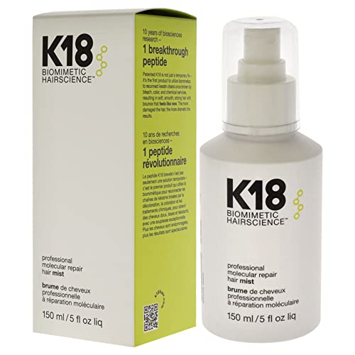 K18 ヘアミスト150ml リペアミストBiomimetic Hairscience Professional Molecular Repair Mist 150ml