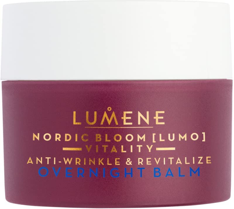 Lumene ルメネ ビーガン ナイト・バーム ノルディック・ブルーム 乾燥肌・成熟肌 50ml Lumo Nordic Bloom - Vitality - Revitalize Overnight Balm - 50ml - Mature and Dry Skin - Vegan