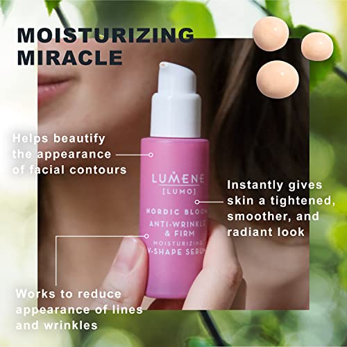 Lumene ルメネ ビーガン エイジングケア Vセラム 全肌 30ml Lumo - Nordic Bloom - Moisturizing V-Shape Serum 30ml - Vegan