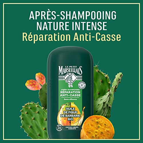 Le Petit Marseillais Après-Shampooing Infusion Nutrition, Cheveux Secs et Abimés, Infusion de Calendula BIO & Huile d'Argan BIO